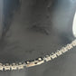 Unique 3A Cubic Zirconia Sterling Silver Necklace