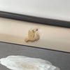 Real 14k Solid Gold Dove Necklace Pendant