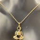 18k Solid Gold Scorpio Zodiac Pendant, Solid Gold Scorpio Charm