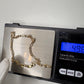 14k Solid Gold Figaro Bracelet 2.8mm 5grams