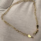 14k Solid Gold Figaro Bracelet 2.8mm 5grams