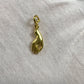 18k Solid Gold Mudra Bracelet Charm